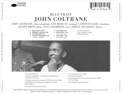 JOHN COLTRANE - BLUE TRAIN [EXPANDED EDITION] [REMASTER] NEW CD