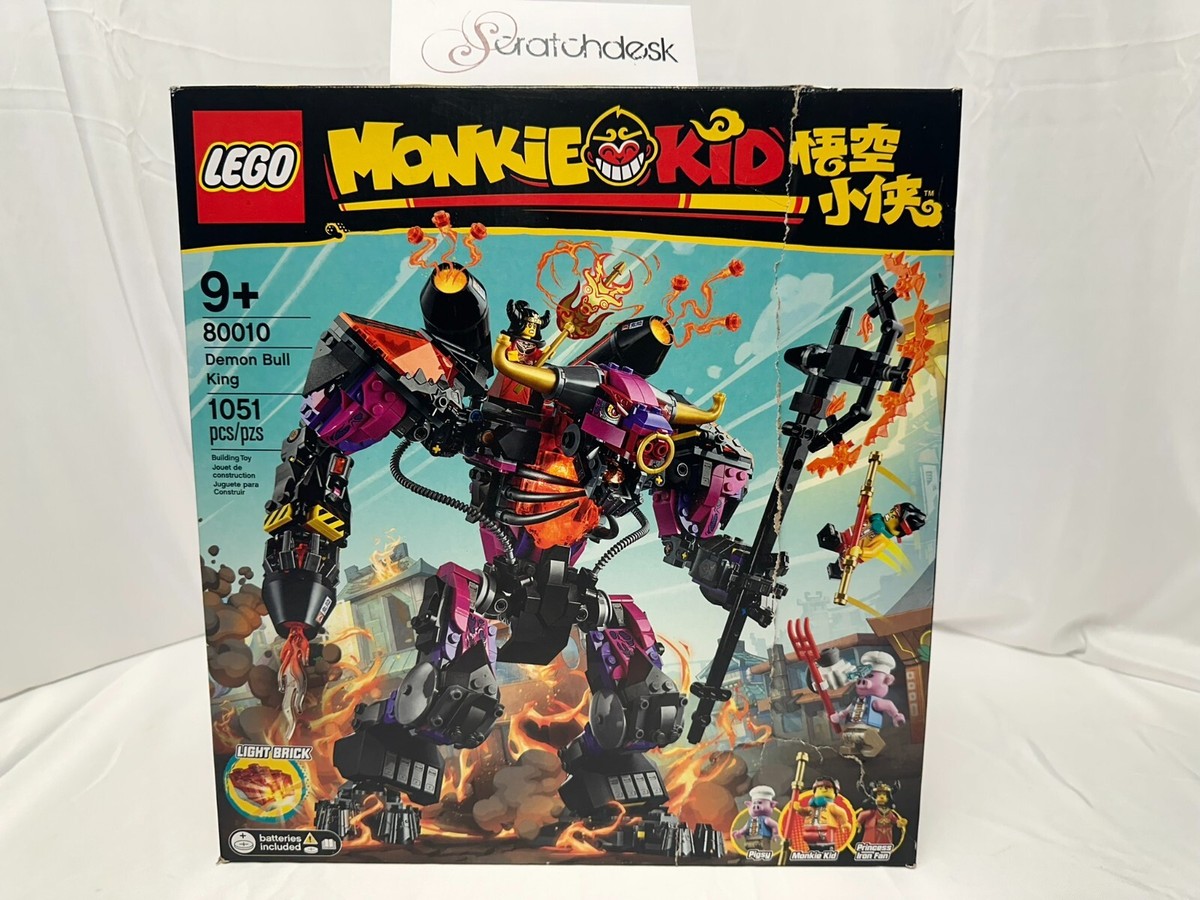 NEW Sealed - LEGO Monkie Kid 80010 - DEMON BULL KING Mech - Rare