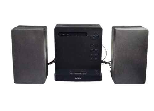 Sony Stereo System CMT-LX20i FM AM iPod CD MP3 Micro Hi-Fi Player & Speakers  - Picture 1 of 8