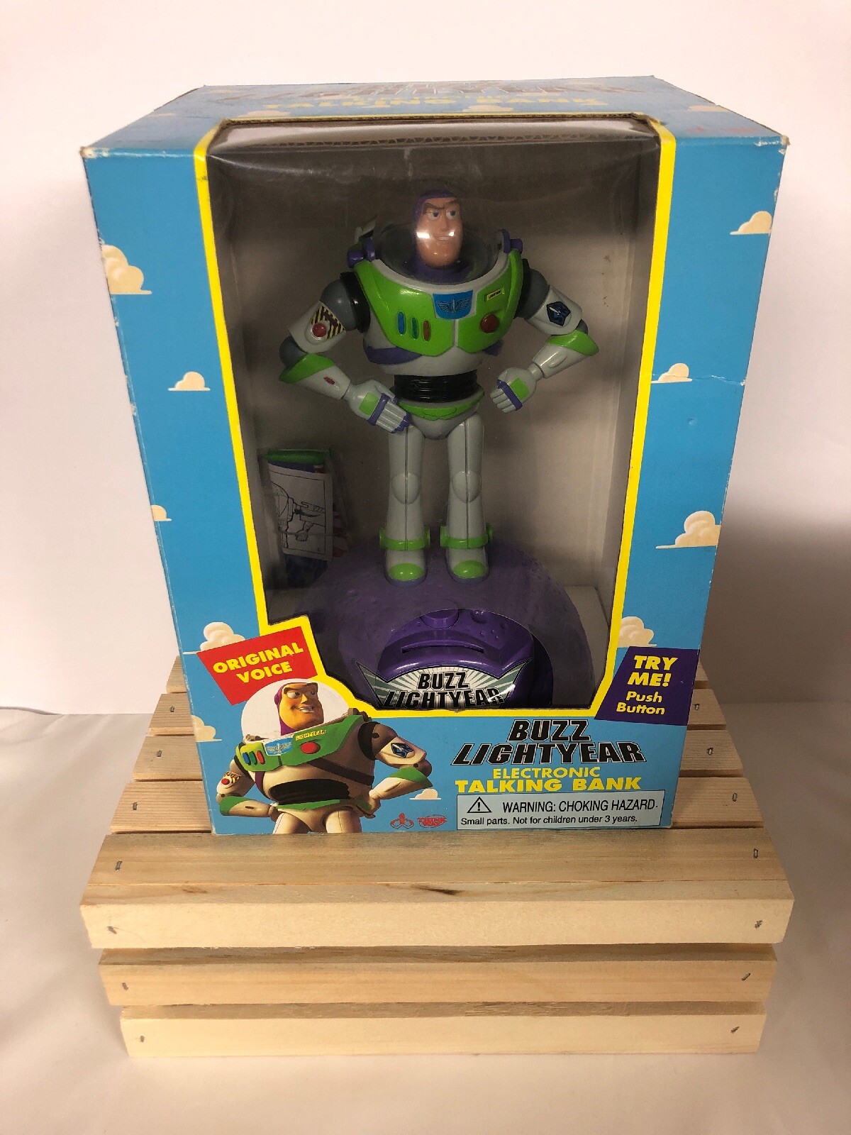 buzz lightyear electronic talking bank