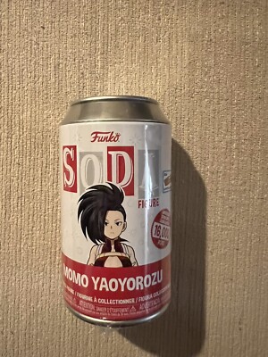 NYCC 2023 FUNKO SODA MY HERO ACADEMIA MOMO YAOYOROZU CON STICKER