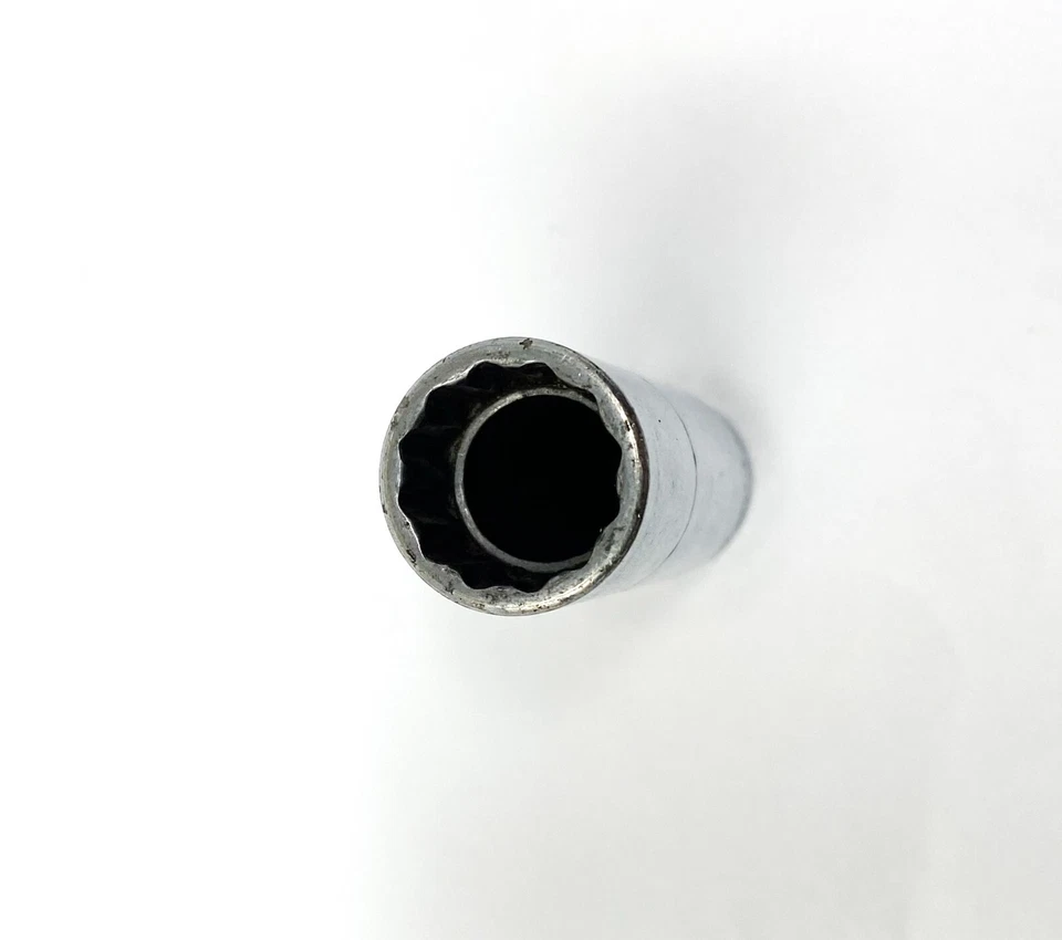 SNAP ON 3/8 IN DRIVE 12 POINT METRIC 14 MM FLANK DRIVE DEEP SOCKET SFM14 SF14M - Image 4 of 4