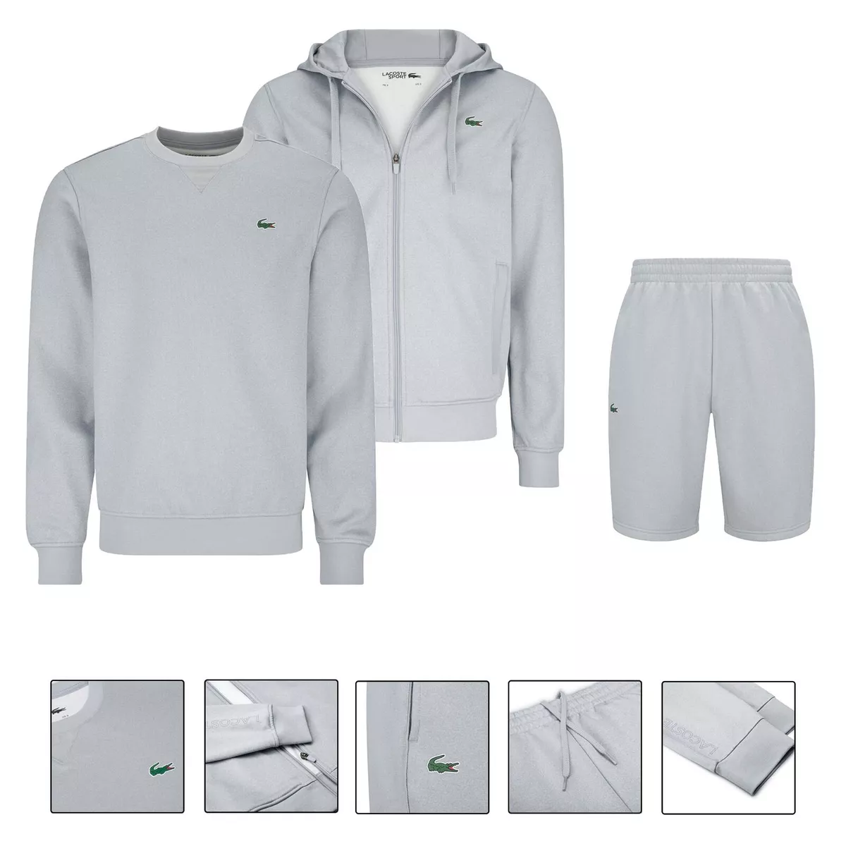 Lacoste short cheap set men's