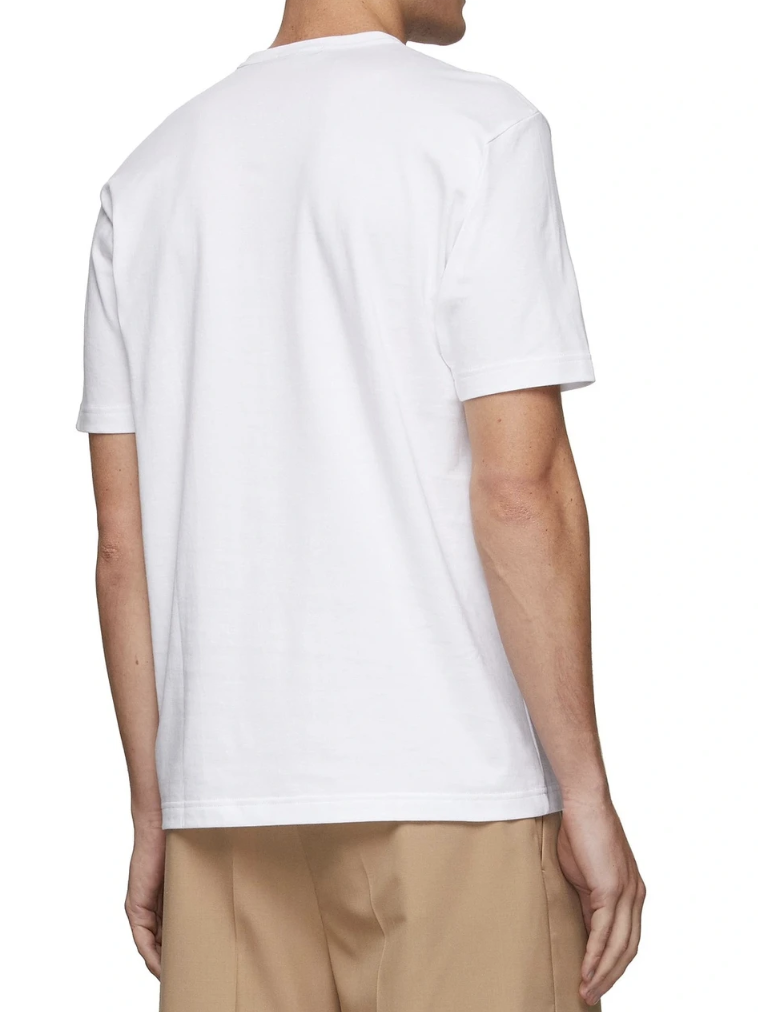 Comme des Garcons Shirt Chest Logo Big T-shirt White | eBay
