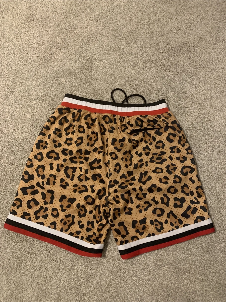 Leopard print hotsell basketball shorts