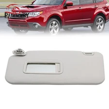 For 2009-2013 Subaru Forester Gray Left Side Driver Side Sun Visor 92011SC033LO