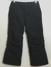 Land's End Kids 8 Snow/Ski Insulated Pants Black Nylon