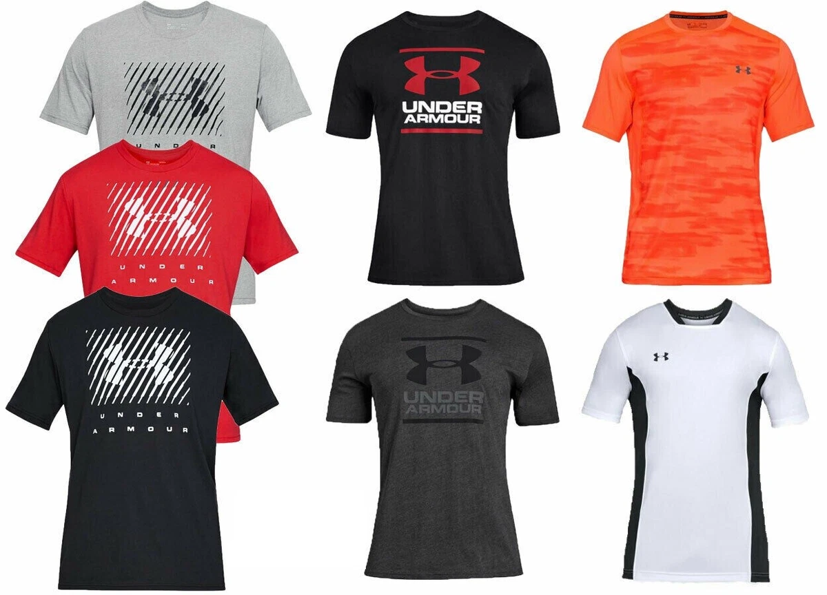 Training | Mens Casual eBay Sportstyle Cotton Top T Shirt T-Shirts Under TShirt Armour