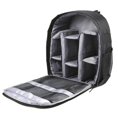 Andoer-2 Professional Outdoor Camera Backpack W/ Adjustable Padded Dividers B5T8