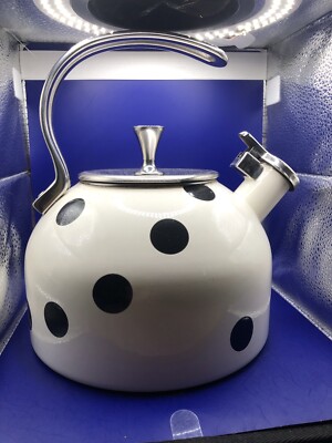 Kate Spade New York AIGT 2.5 Quart Deco Dot Tea Kettle