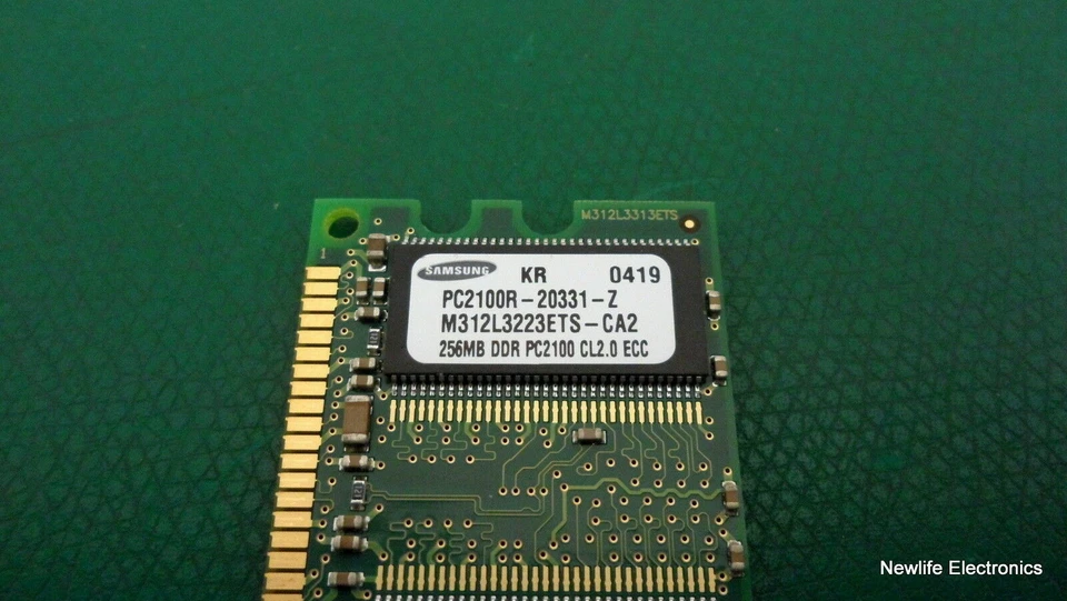 HP A9884-69001 1 GB (2 x 512 MB) PC-2100 184-pin DDR SDRAM DIMM Server Memory - Image 3 of 4