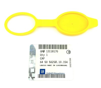 Original Opel Windshield Wiper Reservoir Cap Astra H, Zafira B - 13118170