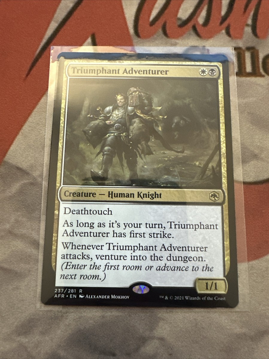 Magic MTG AFR - Triumphant Adventure (Rare) 237/281