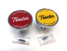 Pin Vintage Style Tractor Trailer semi truck Air Brake Knob Peterbilt Kenworth