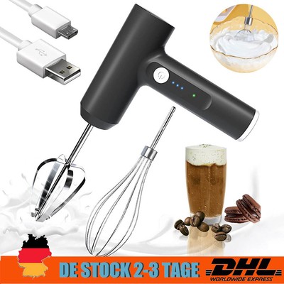 2 in 1 Kabellos Stabmixer Handheld Elektrische Handmixer Pürierstab Blender Set