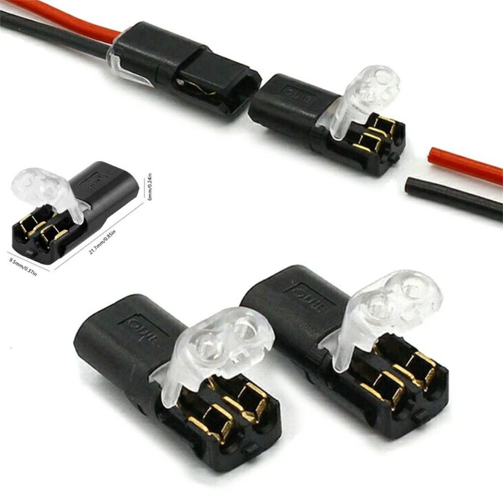 2 wire connector outlet