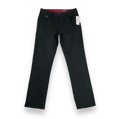 Marc Ecko Pants Men 28x30 (ACTUAL 30x29) Black Cut & Sew Twill NWT