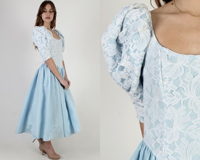 Vintage 80s Gunne Sax Dress Fairytale 