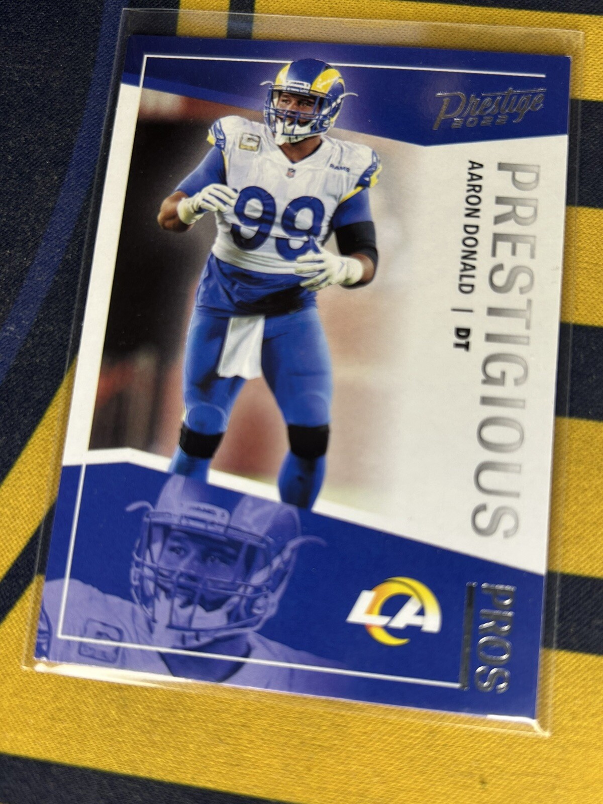 2022 Panini Prestige - Prestigious Pros #PP-14 Aaron Donald