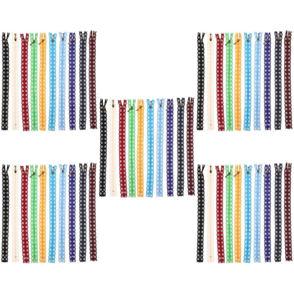 VETEMENTS 30 pezzi cerniere fai da te pizzo cucito fai da te cucito cerniera abbigliamento artigianato fai da te cucito