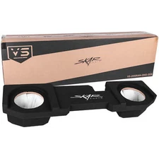 Fits 2002-2008 Dodge Ram Crew/Quad Cab Dual 10" Subwoofer Enclosure