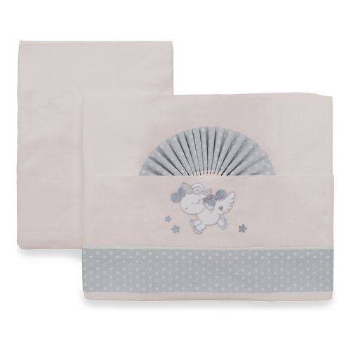 ITALBABY - 020.1000-002 Set 3 Lenzuoline Per Lettino