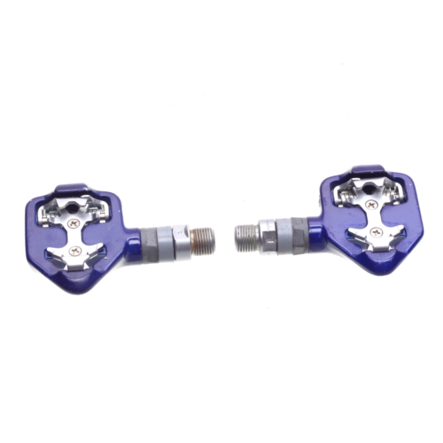 Wellgo RC-703 SPD Compatible Pedal for Bianchi - Blue Single Sided - Picture 2 of 5