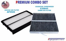 Combo Air Filter Charcoal Cabin Air Filter For 2003 - 2008 Mazda 6 - 3.0l