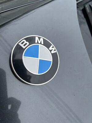 BMW GENUINE OEM💯 HOOD LOGO EMBLEM BADGE E34 E36 E38 E39 E46 E70 E65 E90 ...