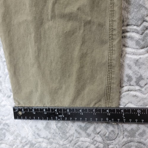 Tommy Bahama Pantalone Cargo Uomo 34x32 Marrone Newbury Park Misto Seta Anticato - Foto 14 di 15