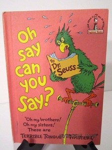 Dr seuss tongue twister book