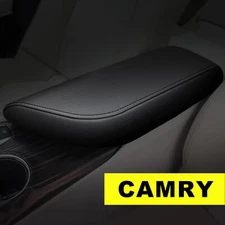 Leather Center Console Lid Armrest Cover for Toyota Camry 2018-2024 Accessories