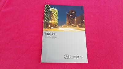 Original Mercedes Benz service book 2011/03 W 461 and other G Class new!!!