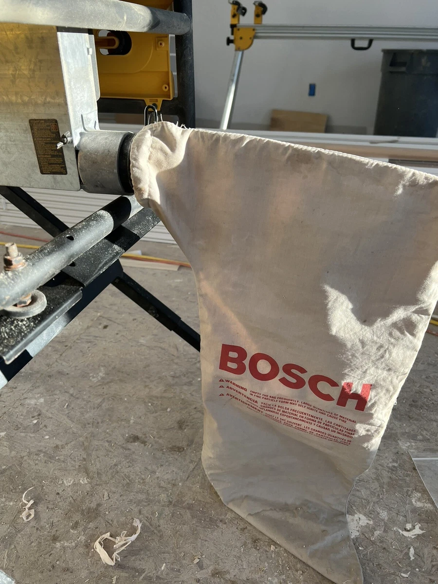 Table Saw Dust Bag Connector Use With Bosch Table Saw Dust Bag
