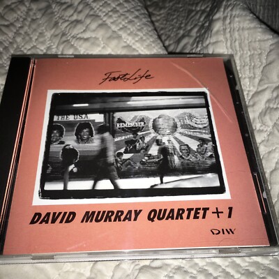 David Murray Quartet + 1   Fast Life, Jazz CD Like New/VG+ 1993