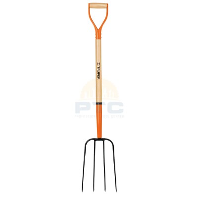 Truper BPJ-4C Straw pitchfork, 4 prongs, ''Y'' grip