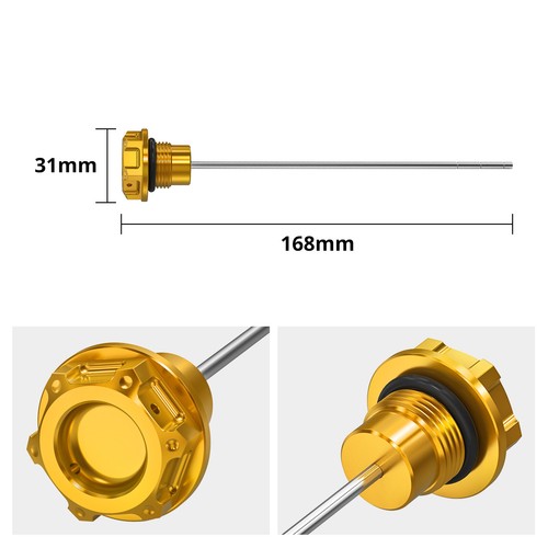 Billet Engine Oil Dipstick Level Gauge For Suzuki DRZ400S DRZ400SM 2000-2024 - Bild 7 von 9