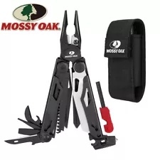 MOSSY OAK 19-in-1 Stainless Steel Multi Tool Folding Pocket Plier Survival Tools