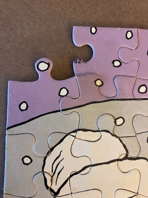 Peanuts Puzzle 100 Pieces (Missing 1) Charlie Brown Vintage Snow 16" x 11" MB - Image 3 of 4