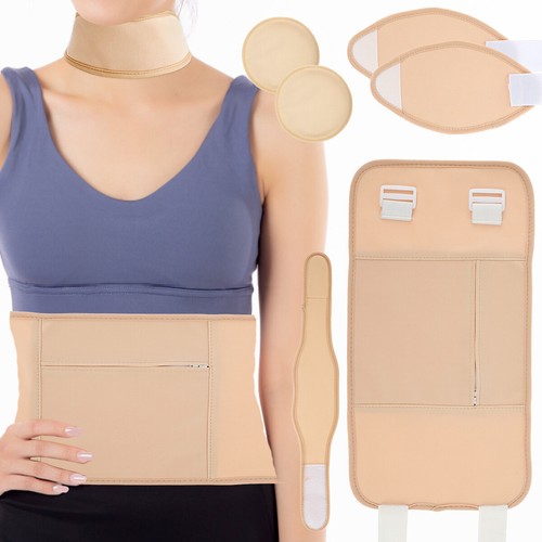 4Pcs Waist Neck Oil Pack Set with Chest Pads Washable Reusable Knee GQ - Picture 14 of 15