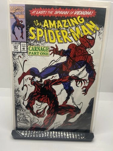 Marvel The Amazing Spiderman #361 1992 Carnage Part One Comic Book Direct NM