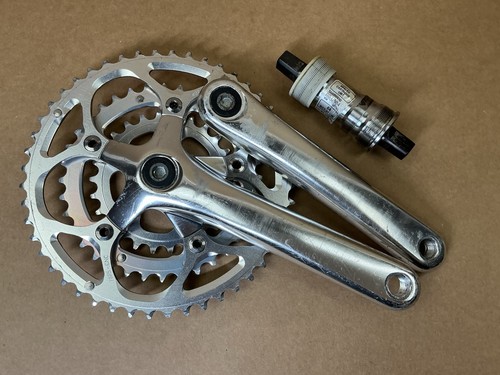 Ansel RSC6 Triple Kurbelgarnitur 175mm 48/36/26t Kettenblätter mit Shimano BB Road/Touring