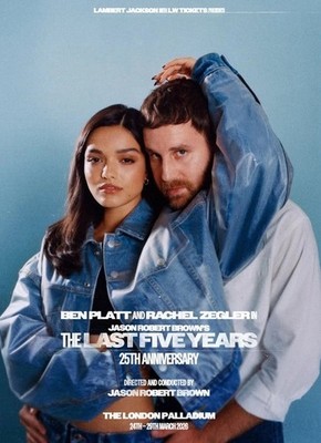Rachel Zegler and Ben Platt The Last Five Years Poster