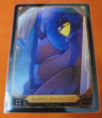 2nd Edition ADAM'S APPARITION 03/60 - 4 STAR Hazbin Hotel Season 2 Trading Card