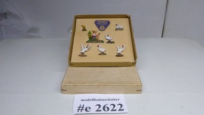 Sima H0 Figuren Set 2. Gänse. Handgemalt, OVP aus Sammlung 7 tlg. -#2623