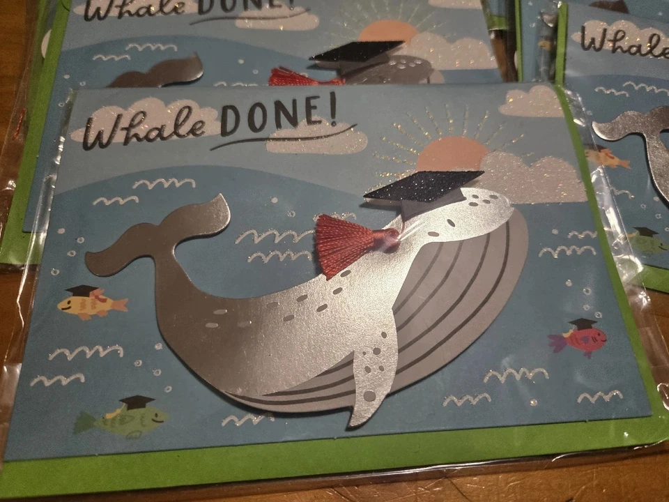 Lote de 16 Tarjetas GRADUACIÓN FELITS con Sobres y Sobres Pegatinas NUEVAS Foto 2 de 3