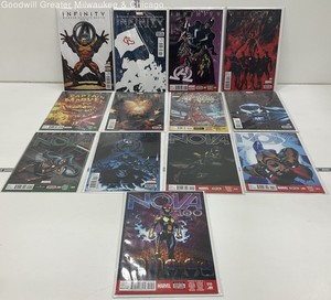 Lot of 13 Marvel Comics Infinity and Nova Comic Books