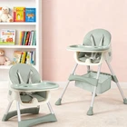 Adjustable Baby Feeding Chair Safe Dining High Chair For Home Easy To Use