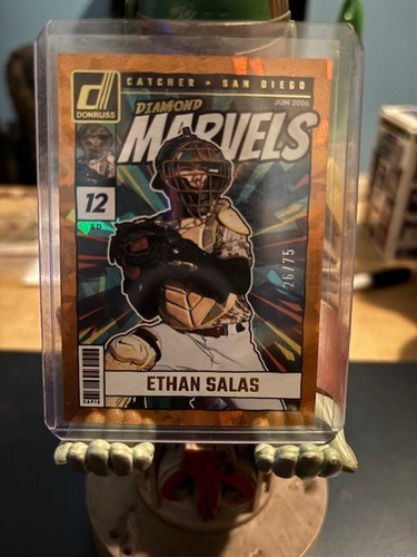 Ethan Salas #9 2024 Donruss Diamond Marvels card