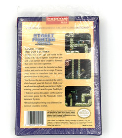 Classic NES Street Fighter 2010: The Final Fight CIB Complete w/protector cover